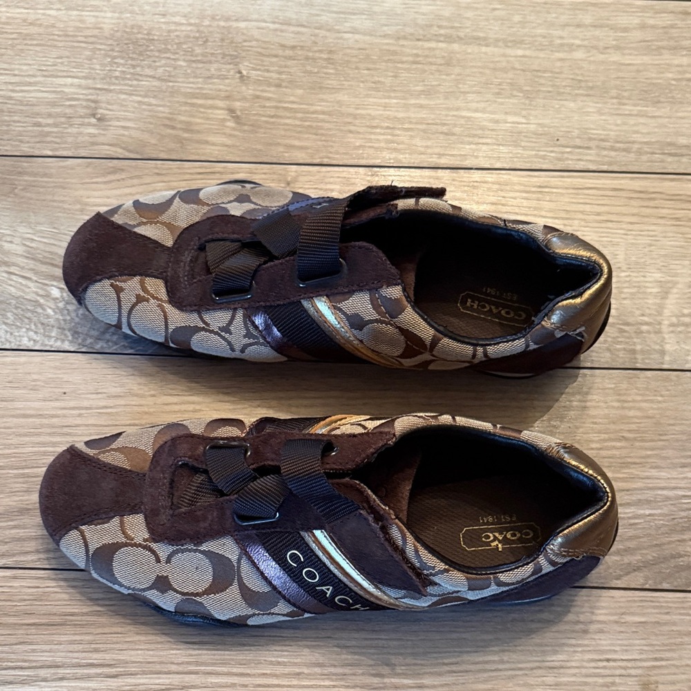 Coach Womens Patterned Sneakers